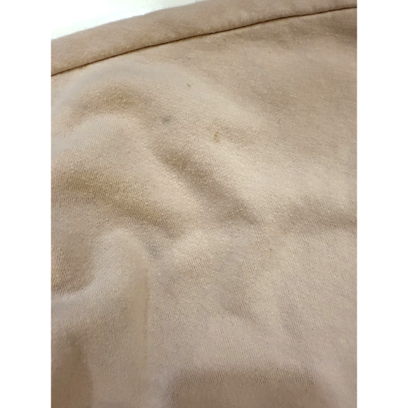 Good Vibes Leopard Sweatshirt Womens Medium Zenana Taupe Graphic Cropped Boxedd - Picture 8 of 8